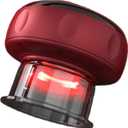 The Original 4-in-1 Smart Cupping Therapy Massager, Red Light Therapy for Targeted Pain Relief, Knots, Aches, Muscle Soreness, Circulation & Tighter Skin, Portable Cupping Kit (Red), Black