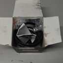 CVS18 CV Boot Split Constant Velocity Joint Gaiter Boot Replacement Kit, wear-Resistant CV Boot, Fits Shaft Size 22mm-28mm, 128mm Height, Includes 2 Stainless Steel CV Boot Clamp, Black