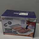 Vacuum Seal Bags for Clothing Travel, 20 Combo - Space Saver Vacuum Storage Bags, Blanket & Clothes Storage Bags Vacuum Sealed – Hand Pump Included, Bolsas Para Guardar Ropa Al Vacío