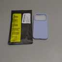 DOMAVER Case for iPhone 17 Pro 6.3'' Smooth Liquid Silicone Soft Gel Rubber Microfiber Lining Cushion Cover Shockproof Protective Phone Cases Compatible with iPhone 17 Pro - Light Blue