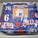 FOCO Unisex-Adult NBA Team Logo Bed in a Bag Comforter, Sheets, Pillow Cases Bedding 5-Piece Set