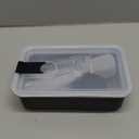 Stainless Steel Bento Lunch Box for Adult, 42oz Leak-Proof Lunch Box Containers, Microwave-Safe, with Adjustable Divider, Convenient Metal Lunchbox for Work, Travel