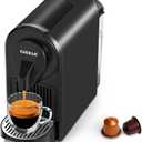 CHULUX Upgrade Baf-Pro Espresso Machine for Nes Original Pods, 20Bar Rapid Extraction Home Espresso Coffee Maker for Espresso & Lungo, Black