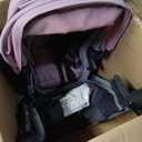 Evenflo Pivot Modular Travel System with LiteMax Infant Car Seat with Anti-Rebound Bar (Dusty Rose Pink)
