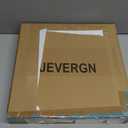 JEVERGN 10 Pack Gold Charger Plates, 13'' Reef Chargers for Dinner Plates, Gold Plate Chargers Set of 10, Round Plastic Charger for Wedding, Party Event, Dinner, Table Setting