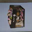 qeerable Dog Toy Basket - Metal Large Dog Toy Box for Small Dog - Dog Toy Storage Bin for Pet - Personalized Large Dog Toy Basket for Puppy and Pet- Dog Toy Organizer Holder Boxes for Living Room (black)