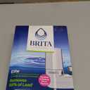Brita Faucet Mount Water Filter System, Chrome, No-Wait Filtration, Easy Install, Multi-Use Tap Water Filter for Kitchens, Bathrooms & Small Spaces (1 ct)