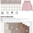 SUUKSESS Women Cashmere Off The Shoulder Sweater Oversized Knit Long Sleeve Tops (M)