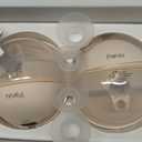 Paruu Hands Free Breast Pump P16, Wearable Breast Pump Electirc Portable with 4 Modes & 12 Levels, Max 309mmHg Strong Suction 19/21/24mm Flange Inserts Wearable Breastfeeding Pump, 2 Pack Nude