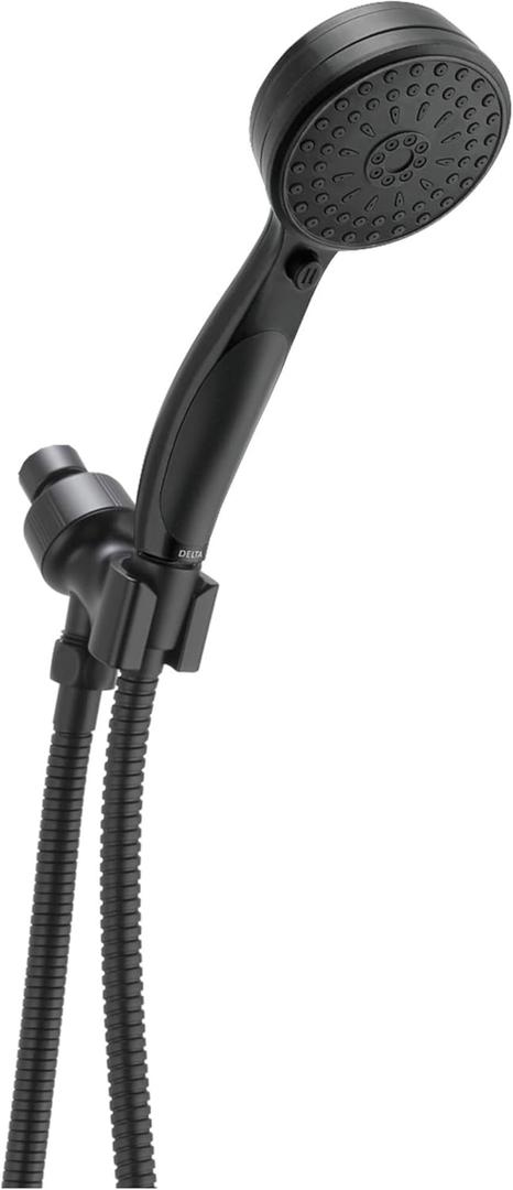 Delta -faucet 54424-BL-PK ActivTouch HS 2.5 GPM ShwrArmMt 9S Hand shower, Matte Black