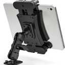 Tablet Holder for Truck, Heavy Duty Drill Base Tablet Car Mount with 5.91" Arm for Truck/Cars/Walls, iPad Holder Compatible with iPad Pro, Kindle Fire, and All 4.7-13.5" Devices