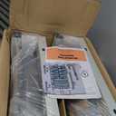 DUMOS Counter Height Bar Stools Set of 4, 24 Inch Saddle BarStools with Curved PU Leather, Upholstery Bar Height Stools with Footrest for Kitchen Island, Dining Room, Cafe, Gray (Grey)