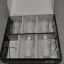 Godinger Dublin Irish Coffee Mugs for Coffees, Lattes, Cappuccinos, Smoothies, Hot&Cold Beverages, & More, 6oz, Set of 5