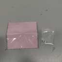 Silver Polishing Cloth for Sterling Silver Jewelry, Pink Cleaner Cloth for Rings