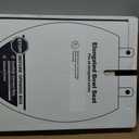 KOHLER 20110-96 Brevia, Slow Close Toilet Seat, Elongated Toilet Seat, Grip-Tight Bumpers Quick-Attach Hardware, Biscuit