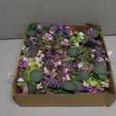 26" Spring Summer Wreaths for Front Door, Artificial Green Eucalyptus Lavender Purple Daisies Wildflower Berries Handmade Floral Year Round Indoor Outdoor Porch Home Decor