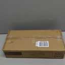 WOPITUES Floating Shelves with Gold Metal Guardrail, Shelves for Wall Decor Set of 3, Wall Shelves for Bedroom, Bathroom, Kitchen, Living Room, Plants, Picture Frames, Art- Gold in Navy Blue (15.7 inch)