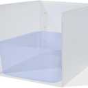 1Pc Cat Litter Box Enclosure, Pee Shields High Side Litter Box Enclosure, Cat Litter Box Splash Guard, Box Enclosure with Shield (Without Pan)