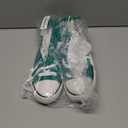 Canvas High Top Sneakers for Women Men Classic Lace Up Canvas Shoes Womens Mens Fashion High Top Sneakers Casual Tennis Walking Shoes (Green) 46