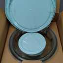 8 Piece Glass Bowls with Lids, Heat Resistant Glass Mixing Bowls Set (3.7QT, 2.1QT, 1.1QT, 0.53QT), Clear Salad Bowls with BAP-Free Lids for Kitchen, Oven Microwave Dishwasher Safe