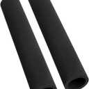 YXQ 2Pcs Foam Tubing 17mm ID 26mm OD 195mm Length rubber Foam Pad Grip for fitness equipment Support Handle /Pipe Insulation ,Black