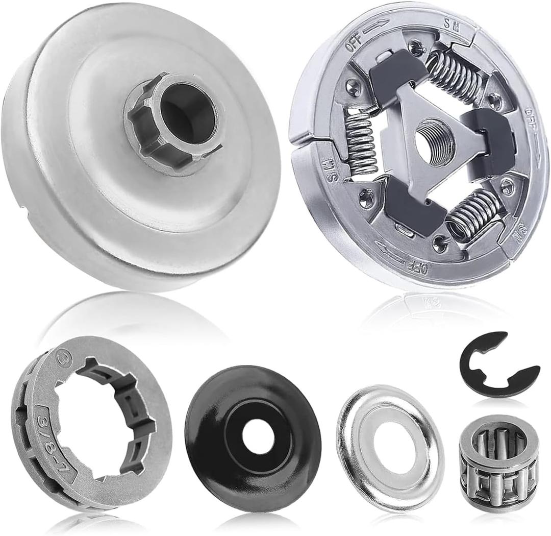 3/8 Clutch Drum Rim Sprocket Needle Bearing Kit for Stihl 044 046 MS440 MS460 MS461 MS441 MS361 MS362 MS362C Chainsaw # 1128 007 1000