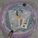 Cat Tunnel, Large Indoor Durable Collapsible Interactive Cat Tube with Peek-A-Boo Hole, Hanging Toys, and Crinkly Paper Lining - Cute Tunnel for Cats, Kittens, Puppies & Rabbits, Purple