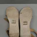 DREAM PAIRS Women’s Open Toe Ankle Strap Espadrille Casual Flatform Platform Wedge Sandals, 8.5
