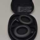 LORELEI QC60 Hybrid Active Noise Cancenlling Headphones,Wireless Over Ear Bluetooth Headsets with Microphone, 60H Playtime Foldable Lightweight, Deep Bass, Memory Earmuffs, for Travel Home Office (Space Black)