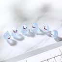 2 x TIESOME 6PCS Luminous Ghost Car Dashboard Decor, Fun Ghost Car Dash Decorations Ornaments Rear View Mirror Ornament Glow in Dark for Vehicle Home Office Garden Landscape Party