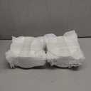 20 Piece Ceramic Appetizer Plates, 5.6 Inch Small Dessert Plates Set, White Round Plates for Bread, Butter, Snack, Lightweight Dinnerware Saucer Sets - Ivory, Oven, Microwave & Dishwasher Safe