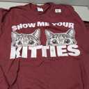 Show Me Your Kitties cat pun Show Me Your Kitties T-Shirt, X