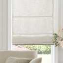 Roman Shades, 70% Blackout Cordless Roman Blinds with Lining, Thermal Insulation for Living Room Kitchen, Noise Reducing Window Treatment, Light Filtering Oatmeal Customize Size