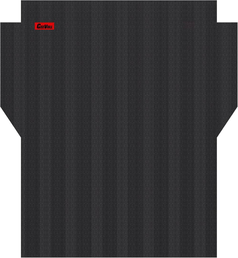 Heavy Duty Rubber Truck Bed Mat for 2005-2023 Toyota Tacoma 5ft Short Bed, Tacoma Accessories, Toyota Tacoma Truck Bed Mat, Black