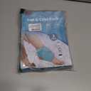 Comfytemp Ankle Ice Pack Wrap for Swelling, FSA Eligible HSA, Plantar Fasciitis, Foot Pain Relief, Gel Packs for Injury Reusable, Hot Cold Compress for Achilles Tendonitis, Sprain, 2 Pcs (Purple)