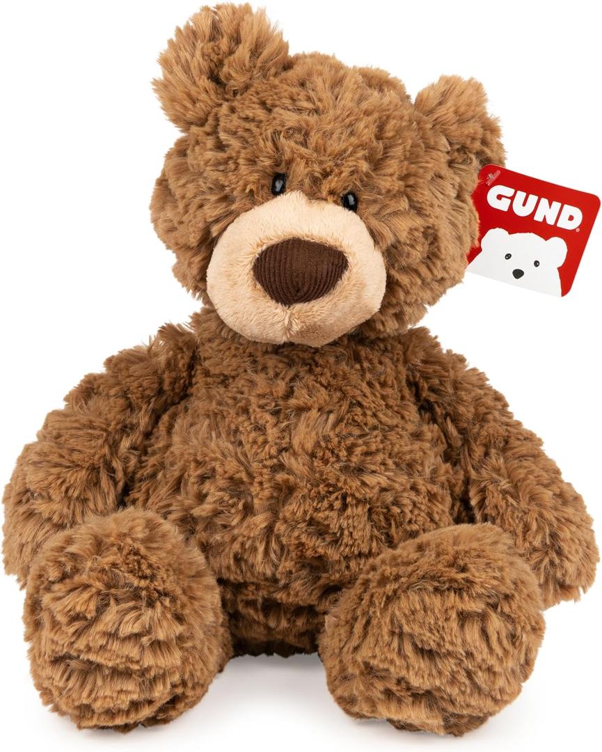 GUND Pinchy Teddy Bear, Premium Stuffed Animal for Ages 1 and Up, Brown, 17