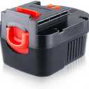 Masione 12V 4800mAh HPB12 Battery NI-MH Replacement for Black and Decker 12v Battery FS120B FSB12 FS120BX Compatible with Black and Decker Battery FS120B FSB12 FS120BX Cordless Power Tools
