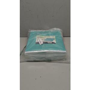 Simple Houseware Foldable Cube Storage Bin, Turquoise - 6 Pack