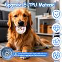 Mity rain Interactive Dog Toys - E-TPU Bouncy Ball for Small Medium Large Puppy Pet, Moving Balls for Dogs Enrichment, Motion Activated Toys that Keep Them Busy & Move on Its Own White