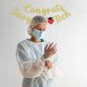 Congrats Surgical Tech Banner, Surgical Technologist Graduate Banner, Class of 2025 Surgical Nurse Grad, Graduation Decor for Surgical Technologist, Pre-strung