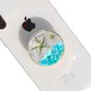 Elegant Ocean Style Expandable Collapsible Mobile Phone Grip Stand Holder for Smartphone Tablet Cell Phone Accessory (Sky Blue)