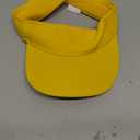 Marrywindix 1 Piece of Sport Wear Athletic Visor Sun Sports Visor Hat Visor Adjustable Cap for Women and Men (One Size) (Yellow)