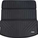 Cargo Liner Custom Fit for 2024 2025 Mazda CX-90 (Big Trunk Mat（3rd Row Recline）,TPE All Weather Trunk Mat Accessories, Waterproof Rear Cargo Mat Easy to Clean for 2024 2025 Mazda CX90