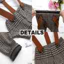 Zeroest Baby Photography Props Newborn Boy Photo Shoot Outfits Infant Gentleman Suit Lattice Outfit Hats (Black+white)