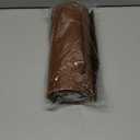 Brown Faux Leather Placemats Set of 6, Waterproof Kitchen Coffee Table Mats for Dining, Reversible PU Placemats in Crazy Horse Look, Oilproof Wipeable Bridle Leather Placemat for Office 12x18 Inch