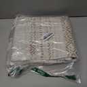 Nakagishi 2X4 Rug Washable Area Rug: Small Soft Boho Farmhouse Neutral Moroccan Non Slip Indoor Low Pile Accent Floor Throw Carpet for Bedroom Bathroom Entryway Kitchen Hallway Closet Home Door-Brown