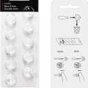 (Double Vent 8mm) Hearing Aid Domes for Oticon Minifit, Oticon Ear Caps Replacements Parts Accessories Domes for Oticon Hearing Aid Supplies Cleaning Kits(30 Pcs)