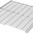 MidWest Homes for Pets Exercise Pen Wire Top (Wire Mesh Top, Whites & Tans)