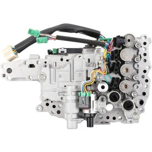 YYCKE Compass Valve Body with Stepper Motor/Solenoids JF011E Compatible with Jeep Compass, Patriot, Nissan Altima, Rogue, Sentra, Dodge Caliber