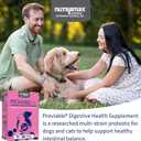 Nutramax Proviable Probiotics for Dogs and Cats, Daily Digestive Health Supplement with Multiple Strains of Bacteria, Cat and Dog Probiotics Plus Prebiotics, 30 Capsules, EXP: 11/2027